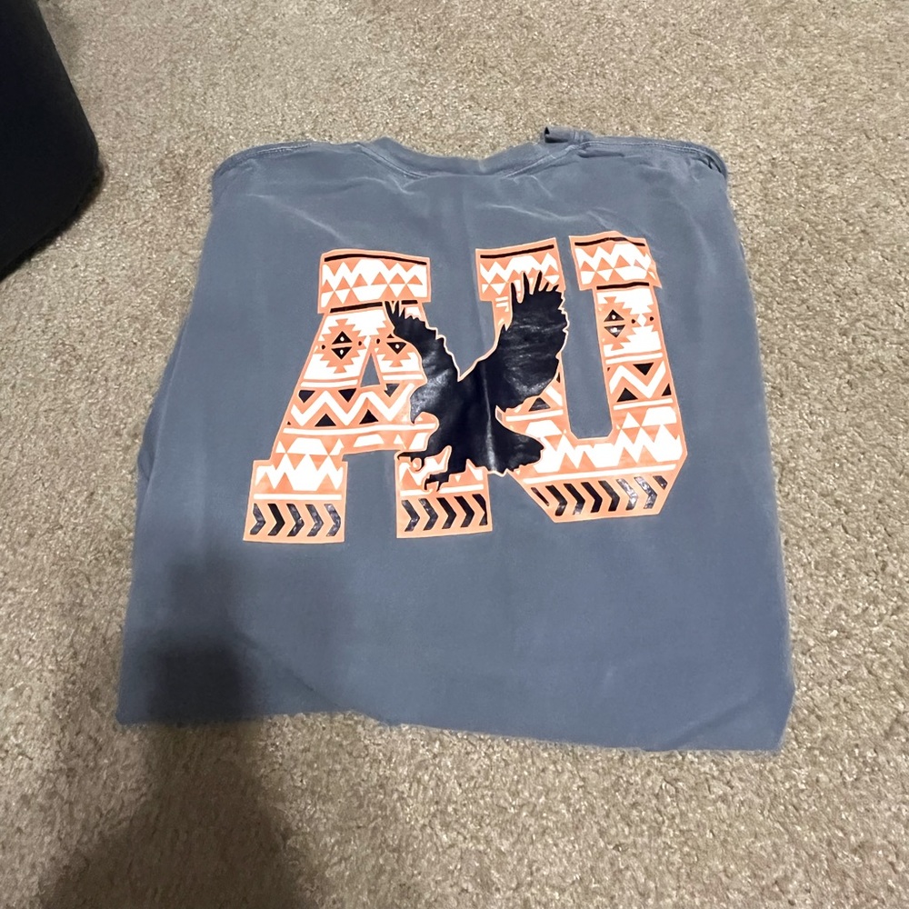 Comfort color Auburn tshirt